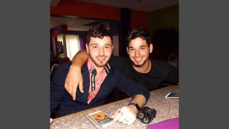 Alan and Gene Bersten together